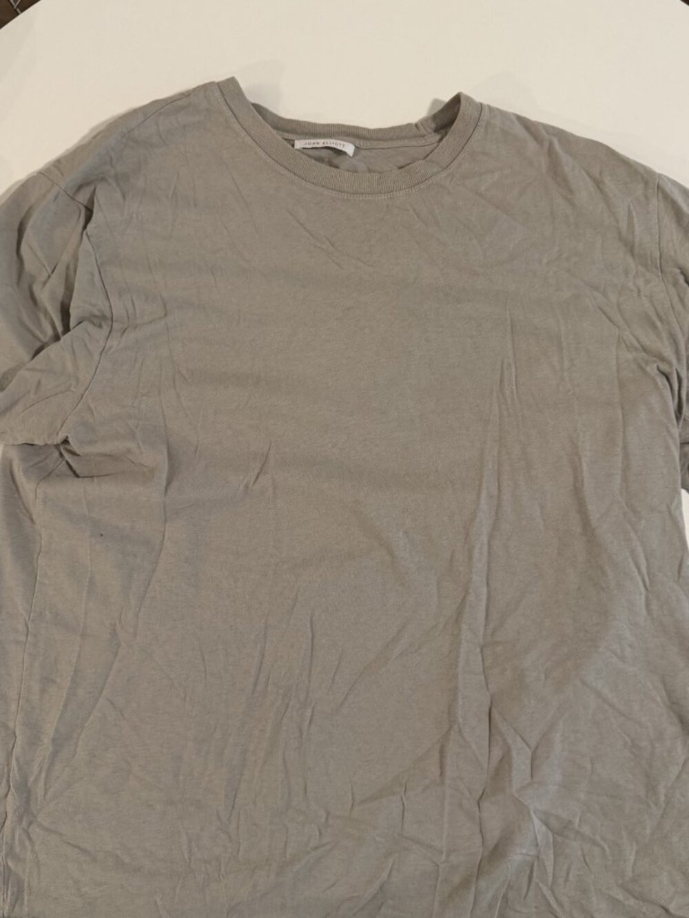 John Elliott Grey T-Shirt Size 5